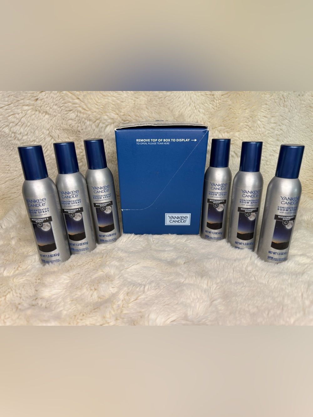 New Yankee Candle Room Spray Set (6 count)